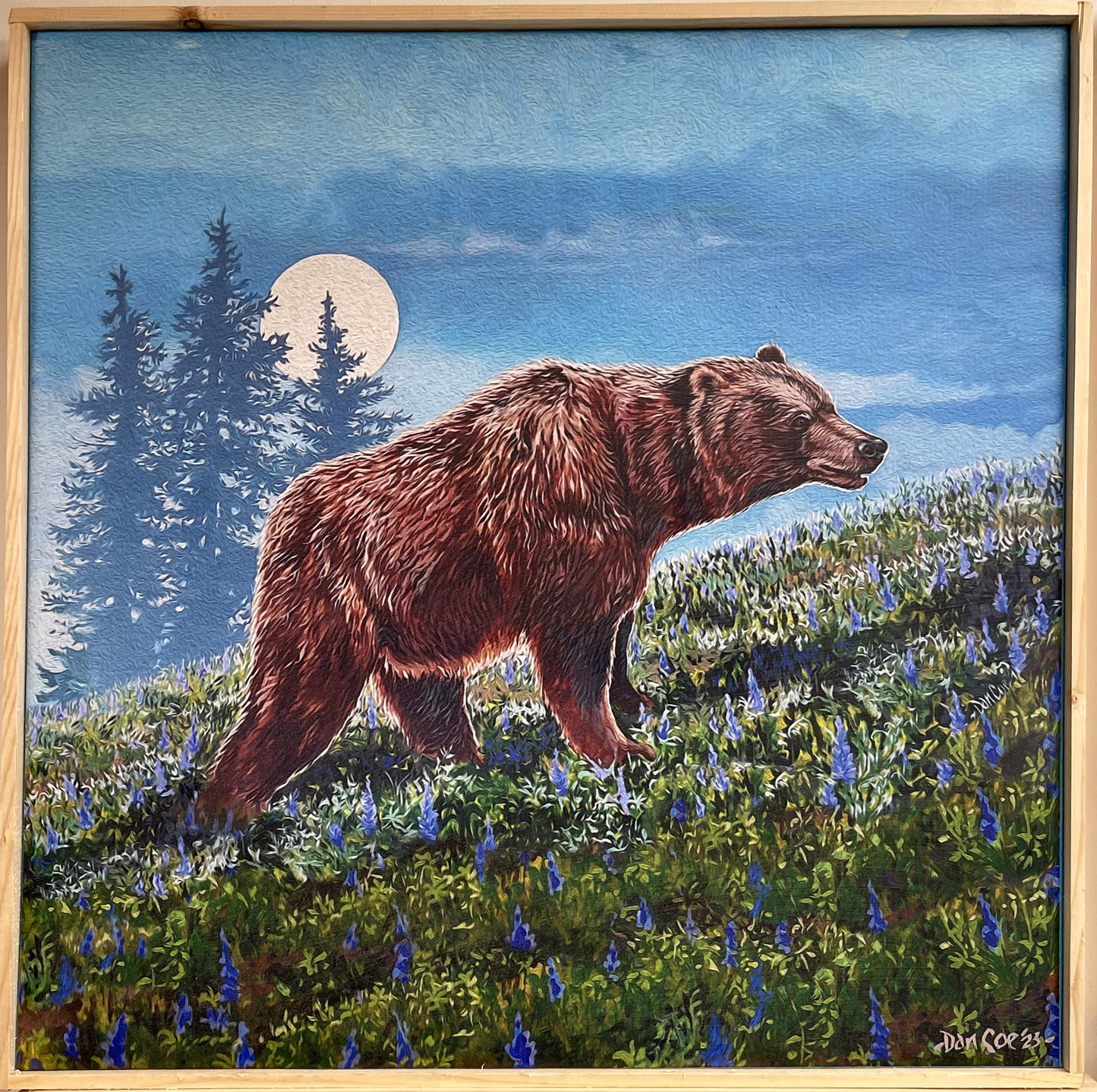 Big Brownie Up the Blue Hill