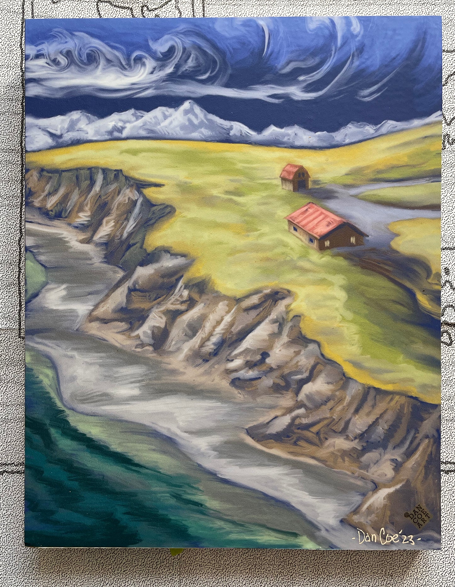 Bluff Side plaque